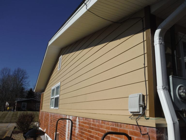 autumn tan lap siding in ballwin