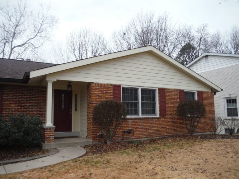 close up of sail cloth lap siding