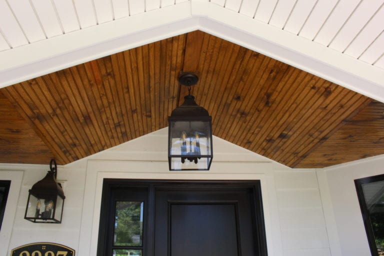 Bead Board Porch Ceiling in Kirkwood