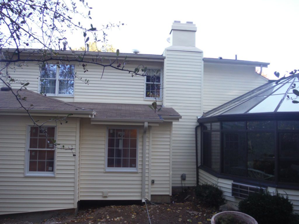 Replaced vinyl siding with Hardie 2