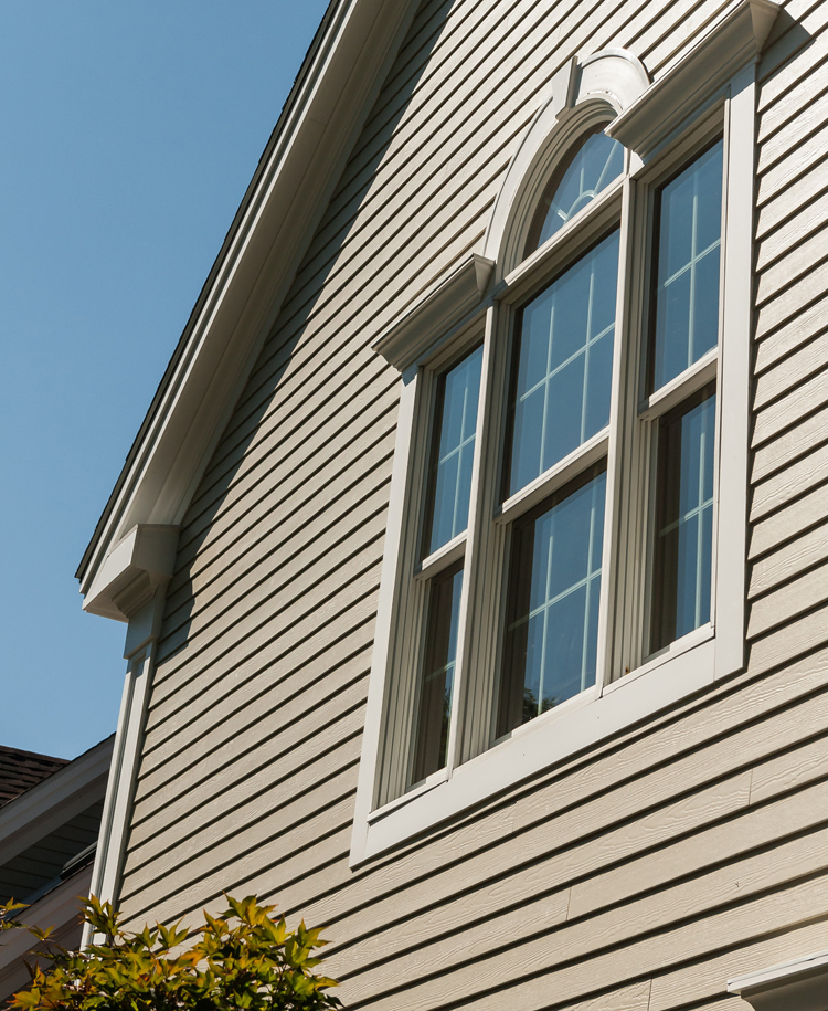 James Hardie Navajo Beige lap siding