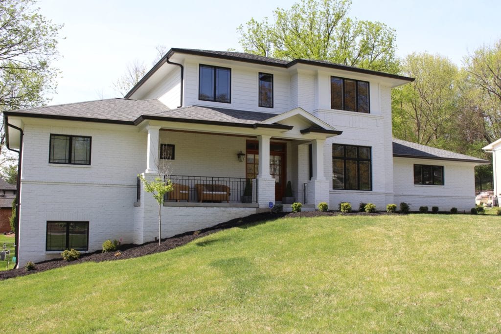 James Hardie Arctic White lap siding in Creve Coeur