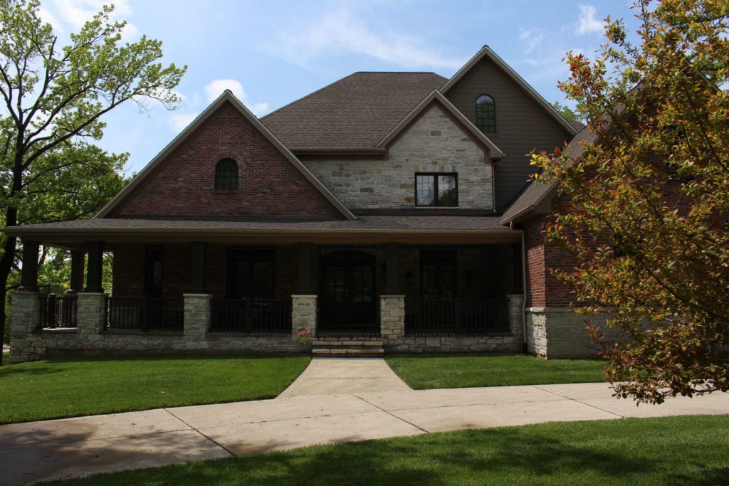 James Hardie Timber Bark lap siding in Town & Country, Missouri