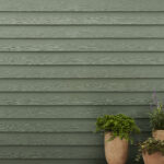 lap siding in green