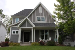 Home with grey slate CertainTeed Siding in Springfield, MO