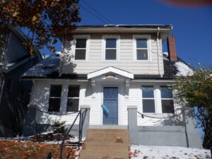 Light beige siding replacement